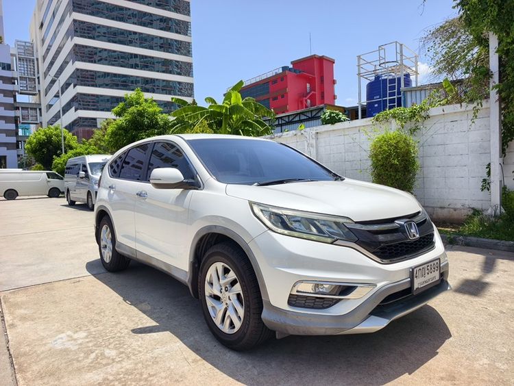 รถ Honda CR-V 2.0 E 4WD สี ขาว