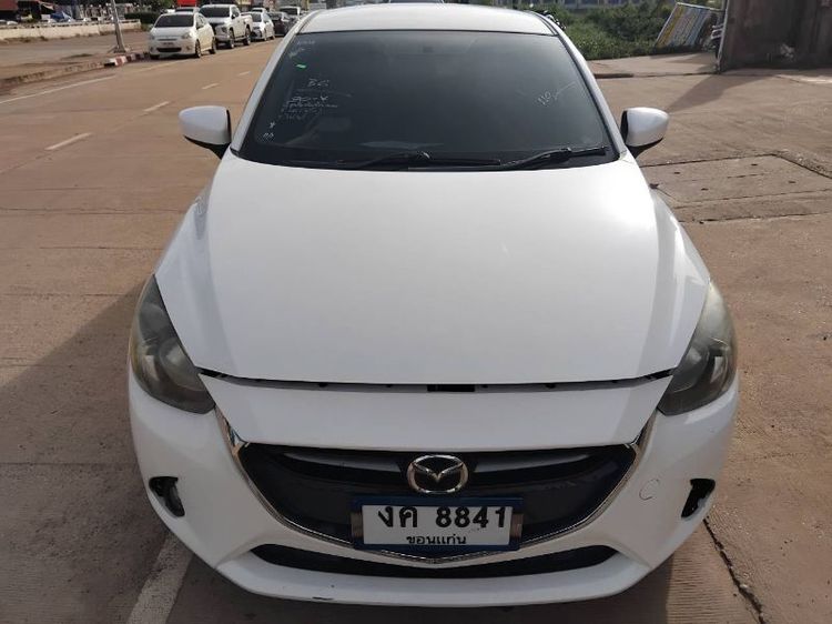 Mazda Mazda 2 2015 1.3 Sedan เบนซิน ไม่ติดแก๊ส เกียร์อัตโนมัติ ขาว