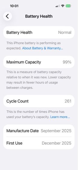 iPhone 16 ขาว 128 GB รูปที่ 7