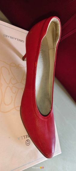 รองเท้า La Bella Soft Shoe ส้นสูงหนังแกะ