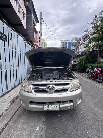 Toyota Hilux Vigo D4D 2008 รุ่นย่อยอื่นๆ Pickup ดีเซล ไม่ติดแก๊ส เกียร์ธรรมดา เทา รูปที่ 4