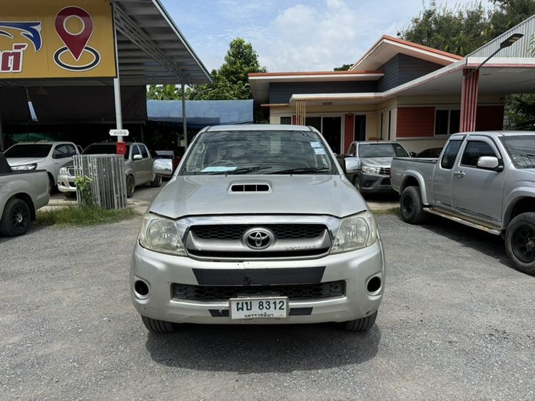 Toyota Hilux Vigo 2010 2.5 E Prerunner VN Turbo Pickup ดีเซล ไม่ติดแก๊ส เกียร์ธรรมดา บรอนซ์เงิน รูปที่ 2