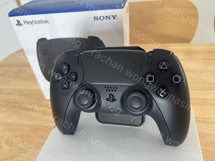 จอยเกมส์ ครบกล่อง สภาพ 97% PS5 Dual Sense Controller SONY Black