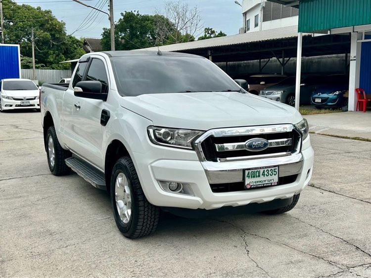Ford Ranger 2016 2.2 Hi-Rider XLT Pickup ดีเซล ไม่ติดแก๊ส เกียร์ธรรมดา ขาว รูปที่ 2