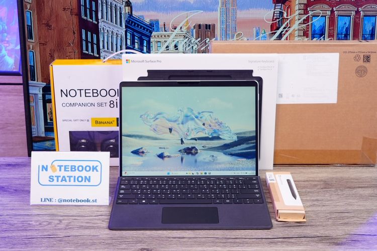 Microsoft Surface Pro 8 ทัสกรีนถอดจอได้มีปากกา คีย์บอร์ดไฟ i5-1145G7 Ram16 SSD256 จอ13นิ้ว 120Hz รูปที่ 2