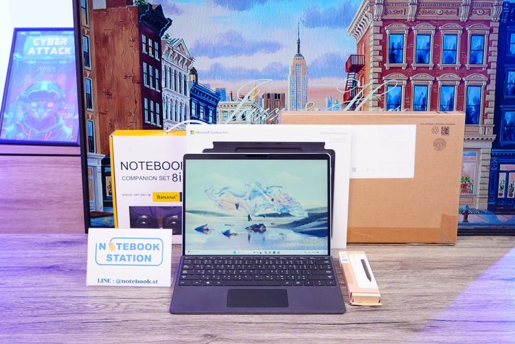 วินโดว์ 16 กิกะไบต์ ไม่ใช่ Microsoft Surface Pro 8 ทัสกรีนถอดจอได้มีปากกา คีย์บอร์ดไฟ i5-1145G7 Ram16 SSD256 จอ13นิ้ว 120Hz