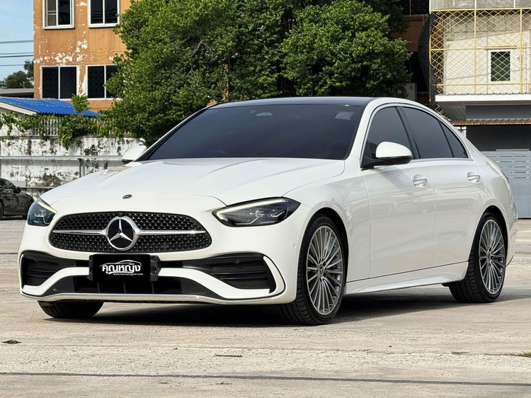 รถ Mercedes-Benz C-Class C220 สี ขาว