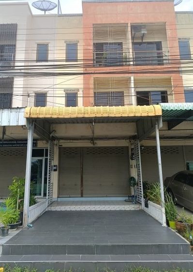 ขายตึกแถวทำเลทอง ติดถนนใหญ่ ใกล้ JPark-ศรีราชา 3ชั้น มีดาดฟ้า รูปที่ 2