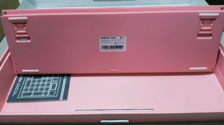 ขายLOGA GAMING KEYBOARD TRI-MODE SIZE 98% BASE 104_STRAWBERRY CHEESE CAKE (GMK-001649) รูปที่ 8