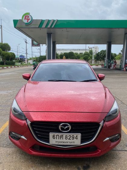 Mazda Mazda3 2017 2.0 S Sedan เบนซิน ไม่ติดแก๊ส เกียร์อัตโนมัติ แดง