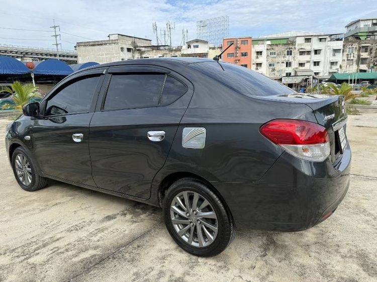 Mitsubishi Attrage 2013 1.2 GLX Sedan เบนซิน ไม่ติดแก๊ส เกียร์ธรรมดา เทา รูปที่ 3