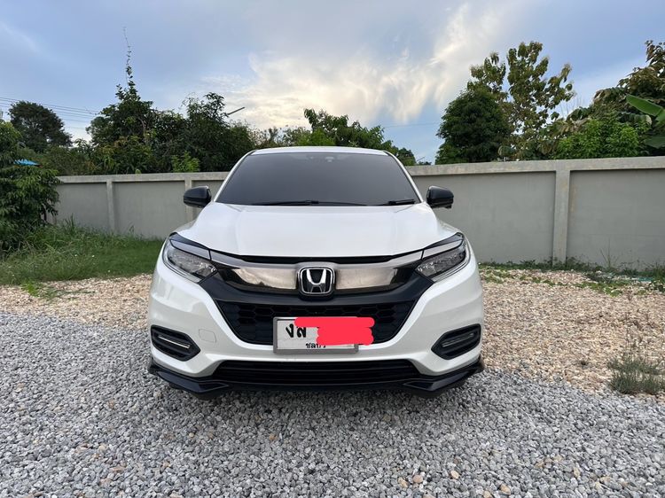 Honda HR-V 2019 1.8 RS Utility-car เบนซิน ไม่ติดแก๊ส เกียร์อัตโนมัติ ขาว