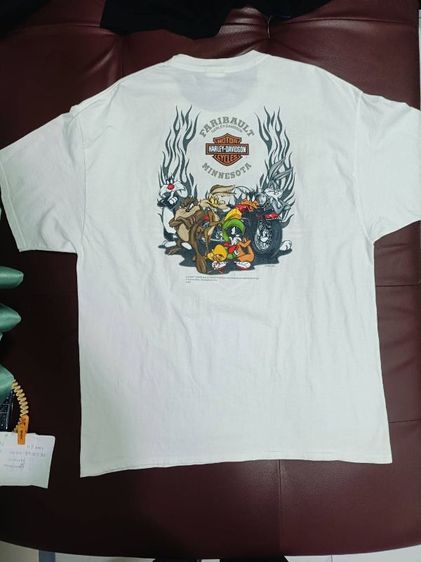 เสื้อ harley davidson ไซด์XL อก23 ยาว 30 รูปที่ 5
