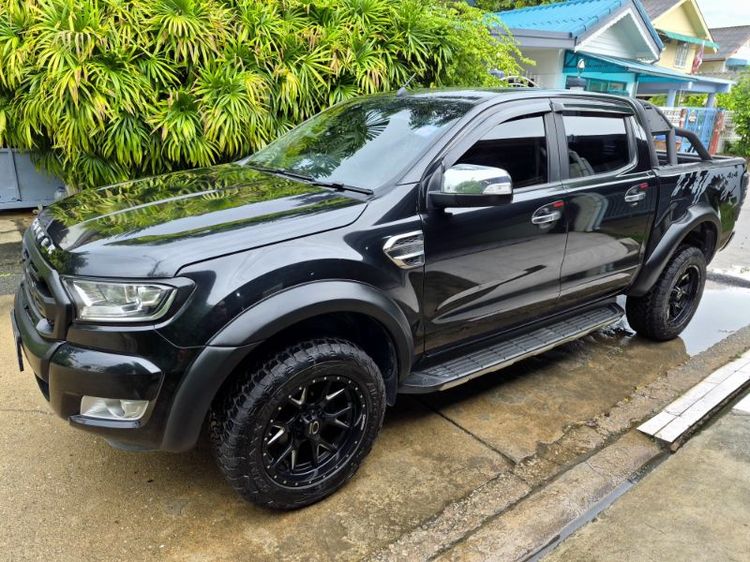 Ford Ranger 2018 2.2 Hi-Rider XLT Pickup ดีเซล เกียร์อัตโนมัติ ดำ รูปที่ 3