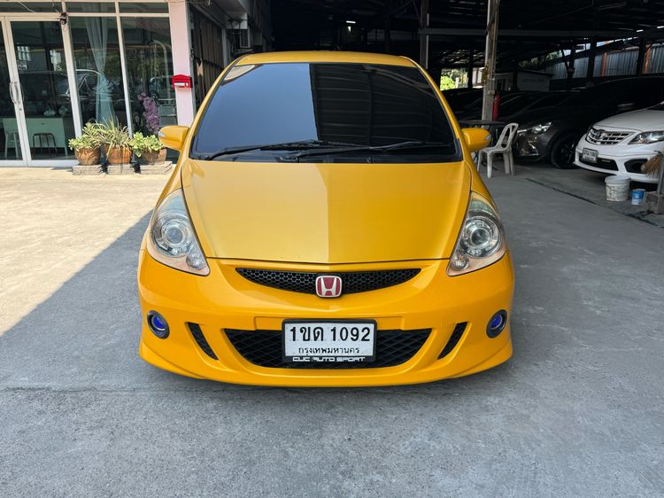 Honda Jazz 2006 1.5 E-V VTEC Sedan เบนซิน ไม่ติดแก๊ส เกียร์อัตโนมัติ เหลือง รูปที่ 2