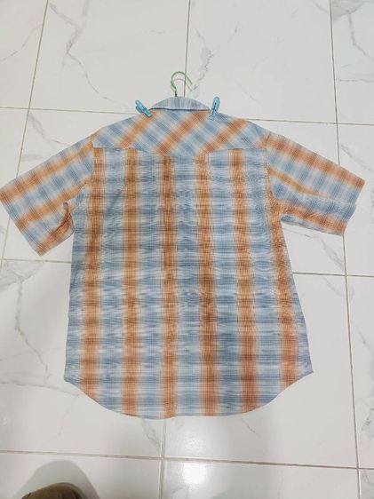 เสื้อเชิ้ตลายสก็อต แบรนด์ CONVERSE (คอนเวิร์ส) ไซด์ M รูปที่ 5