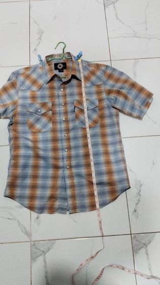 เสื้อเชิ้ตลายสก็อต แบรนด์ CONVERSE (คอนเวิร์ส) ไซด์ M รูปที่ 7