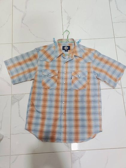 เสื้อเชิ้ตลายสก็อต แบรนด์ CONVERSE (คอนเวิร์ส) ไซด์ M รูปที่ 2