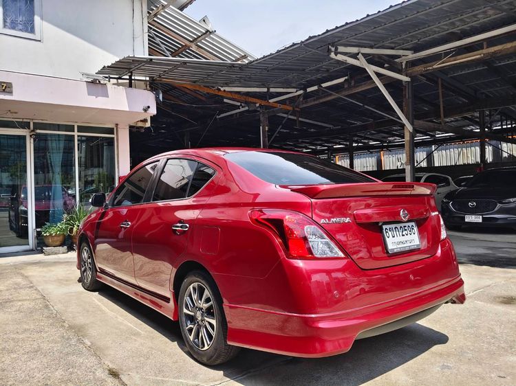 Nissan Almera 2019 1.2 VL Sportech Sedan เบนซิน ไม่ติดแก๊ส เกียร์อัตโนมัติ แดง รูปที่ 4