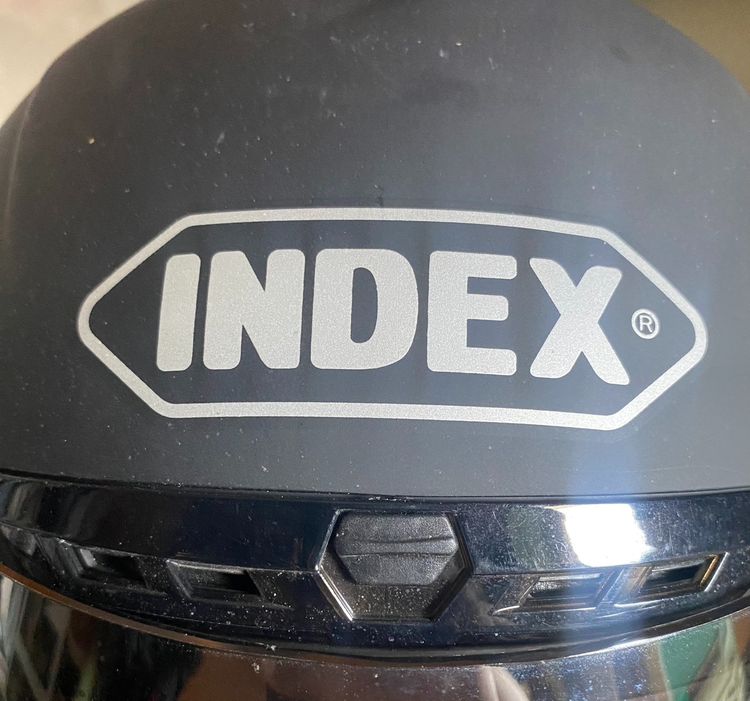 หมวก INDEX SIZE L ดำด้าน รูปที่ 18