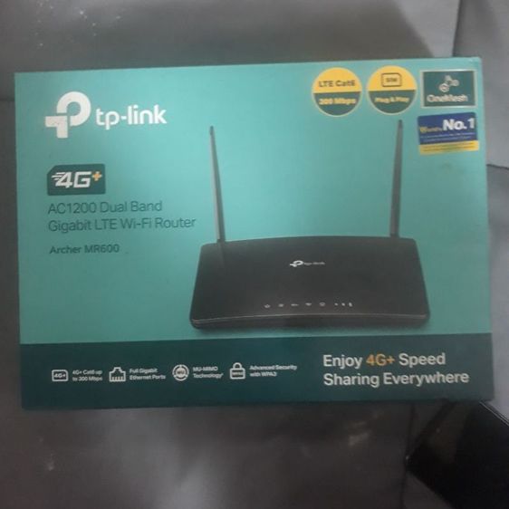 อุปกรณ์เครือข่าย TP-Link Ac1200 dual band gigabit lte wifi router archer mr600