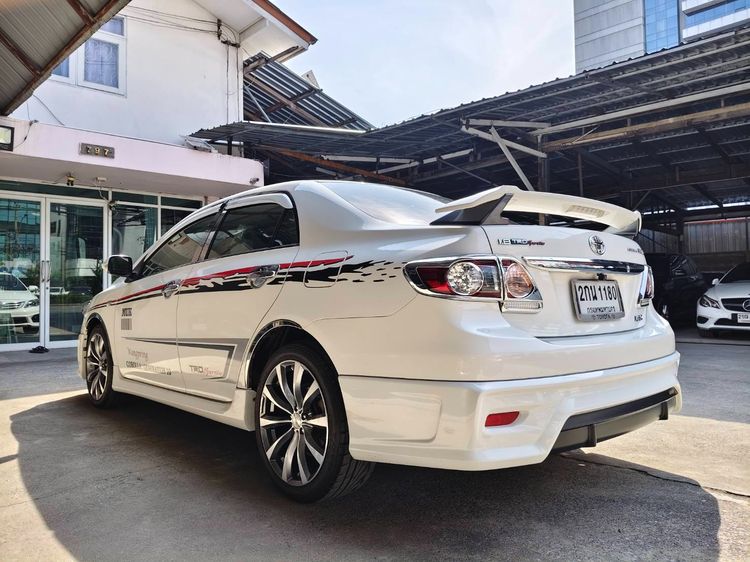 Toyota Altis 2013 1.8 TRD Sportivo Sedan เบนซิน ไม่ติดแก๊ส เกียร์อัตโนมัติ ขาว รูปที่ 3
