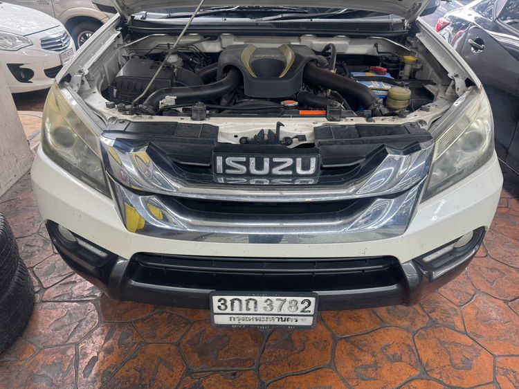 Isuzu MU-X 2014 3.0 Utility-car ดีเซล ไม่ติดแก๊ส เกียร์อัตโนมัติ ขาว รูปที่ 2