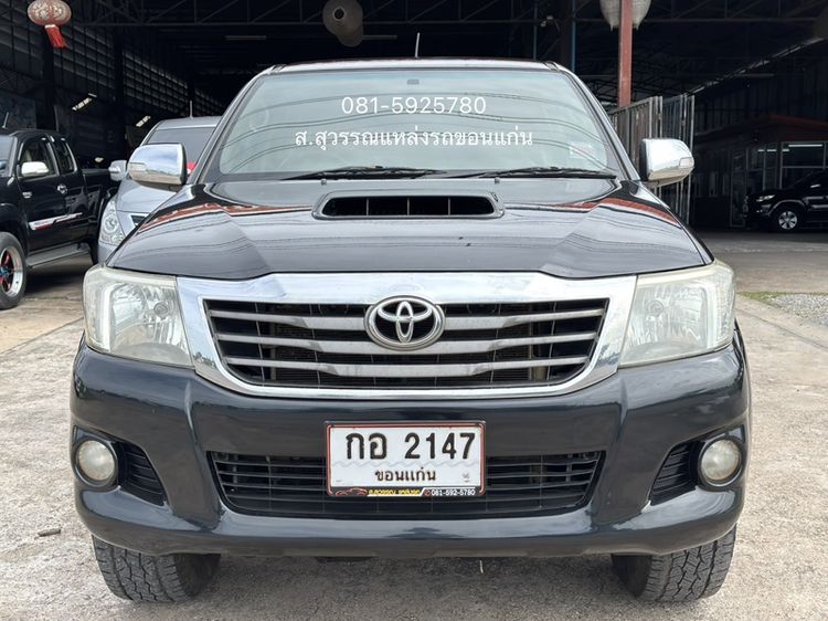 Toyota Hilux Vigo Champ 2013 Double Cab 2.5 E VNT Prerunner ดีเซล เกียร์อัตโนมัติ ดำ