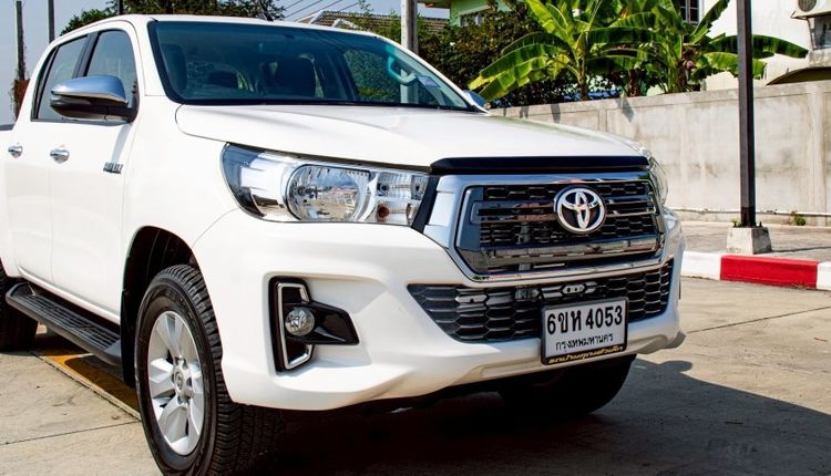 Toyota Hilux Revo 2018 2.4 J Plus Prerunner Pickup ดีเซล ไม่ติดแก๊ส เกียร์ธรรมดา ขาว รูปที่ 3