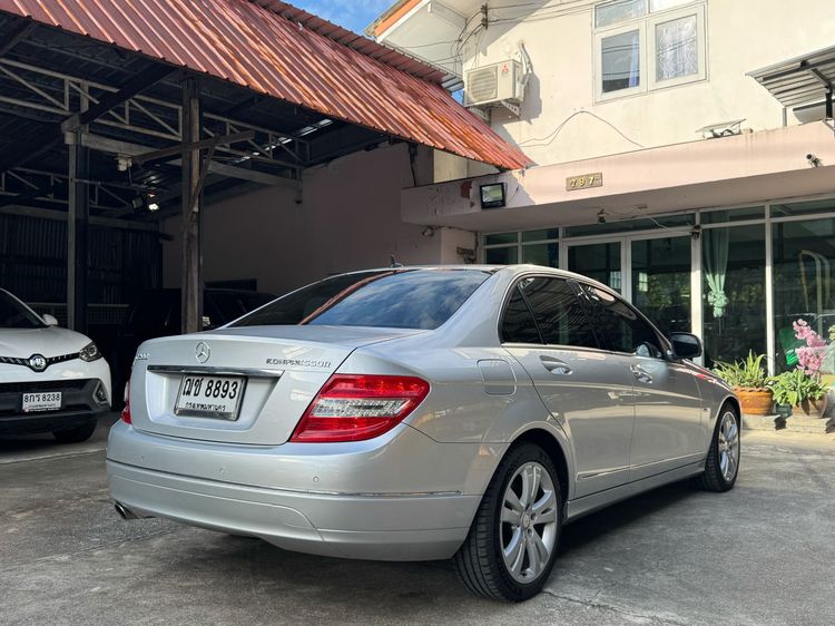 Mercedes-Benz C-Class 2008 C200 Kompressor Sedan เบนซิน ไม่ติดแก๊ส เกียร์อัตโนมัติ บรอนซ์เงิน รูปที่ 4