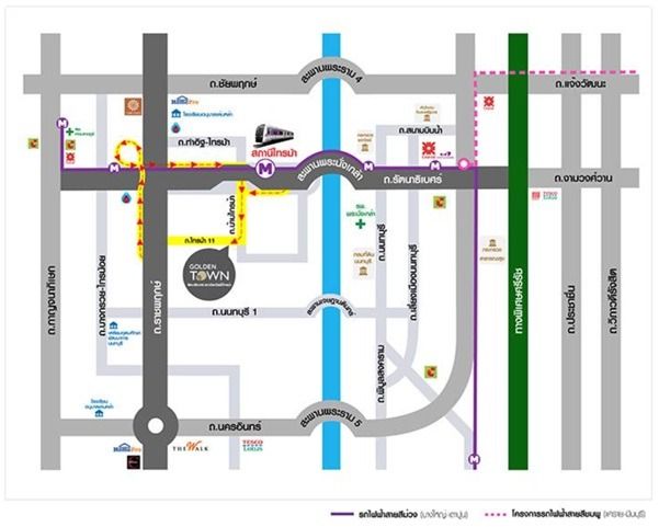 อื่นๆ ไม่มี 2019 ขายบ้านตามสภาพ – โกลเด้น ทาวน์ รัตนาธิเบศร์-สถานีรถไฟฟ้าไทรม้า (แบบซอร์เรนโต้) รูปที่ 2
