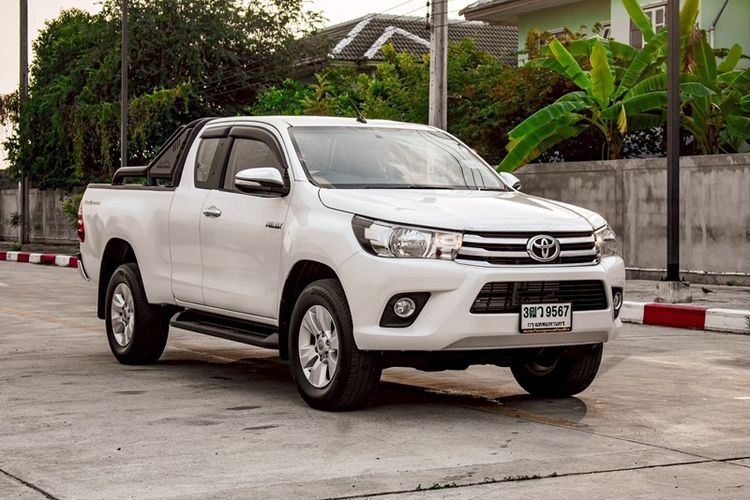 Toyota Hilux Revo 2017 2.4 G Prerunner Pickup ดีเซล ไม่ติดแก๊ส เกียร์อัตโนมัติ ขาว รูปที่ 3