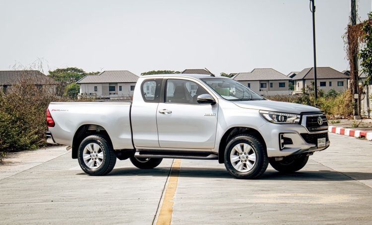 Toyota Hilux Revo 2019 2.4 Prerunner E Plus Pickup ดีเซล ไม่ติดแก๊ส เกียร์อัตโนมัติ เทา รูปที่ 2