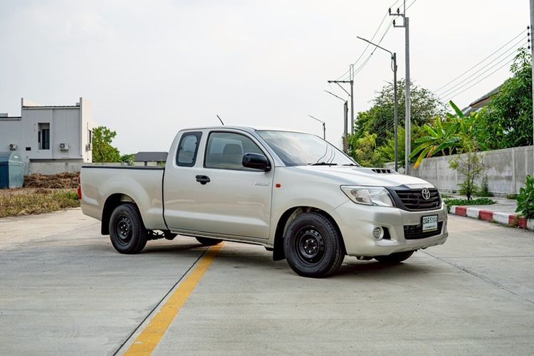 Toyota Hilux Vigo Champ 2014 Smart Cab 2.5 J Pickup ดีเซล ไม่ติดแก๊ส เกียร์ธรรมดา บรอนซ์ทอง รูปที่ 4