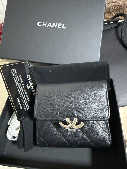 อื่นๆ หนังแท้ หญิง ดำ Chanel