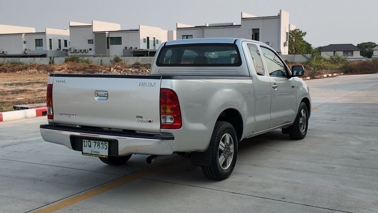Toyota Hilux Vigo 2009 2.5 J Pickup ดีเซล ไม่ติดแก๊ส เกียร์ธรรมดา เทา รูปที่ 4