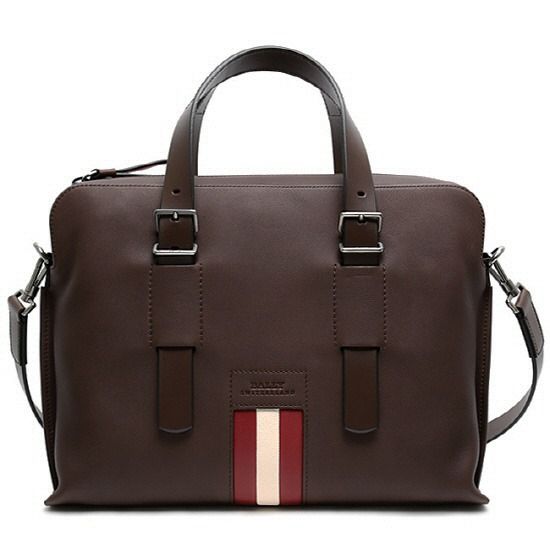 หนังแท้ ชาย อื่นๆ กระเป๋า BALLY Briefcase รุ่นพิเศษหายาก สวยมาก