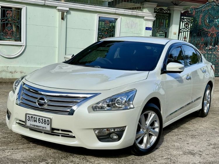 Nissan Teana 2014 2.0 XL Sedan เบนซิน ไม่ติดแก๊ส เกียร์อัตโนมัติ ขาว รูปที่ 2