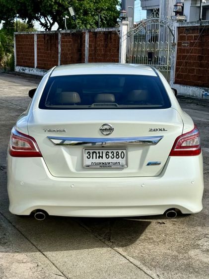 Nissan Teana 2014 2.0 XL Sedan เบนซิน ไม่ติดแก๊ส เกียร์อัตโนมัติ ขาว รูปที่ 4