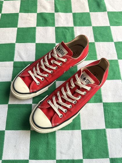 รองเท้าผ้าใบ ผ้า UK 9.5 | EU 44 | US 10 แดง Converse AllStar Chuck Taylor Low Jaan