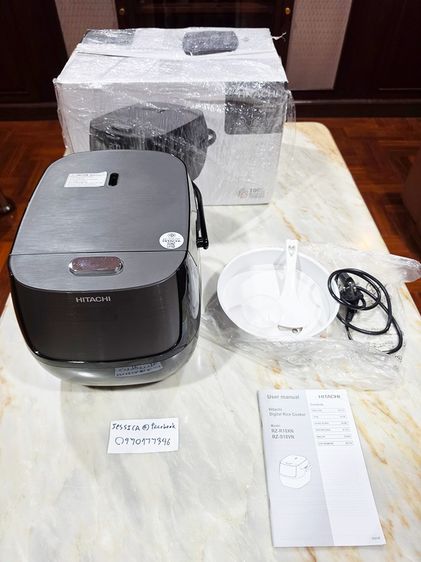 ขายสุดยอดหม้อหุงข้าว Hitachi 1.8 ลิตร 1020W ตัวท๊อป ระบบคอมพิวเตอร์ หุงข้าวได้นุ่มหอมอร่อยมากๆ ไม่ติดหม้อ ซื้อมาสี่พัน ขายถูก