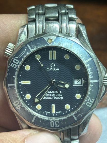 เงิน omega seamaster 36 mm.