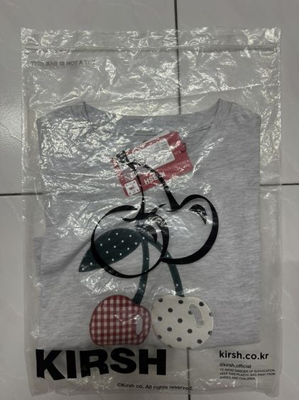 Kirsh เสื้อยืด ญ ทรง baby tee ไซค์ M ใหม่ แท้🇰🇷 รูปที่ 2