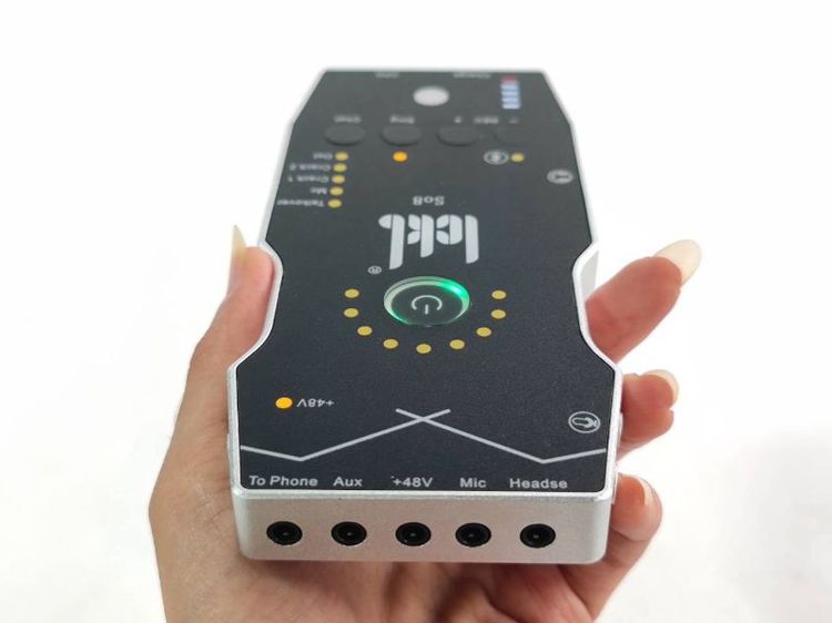 🎙️ LCKL So8 Gen 5 Type-C Live Sound Card / Audio Interfaceซาวด์การ์ดพกพาสำหรับไลฟ์สด ร้องเพลง อัดเสียง หรือใช้งานร่วมกับไมโครโฟน รองรับการเชื่อมต่อหลายอุปกรณ์✨ รูปที่ 6