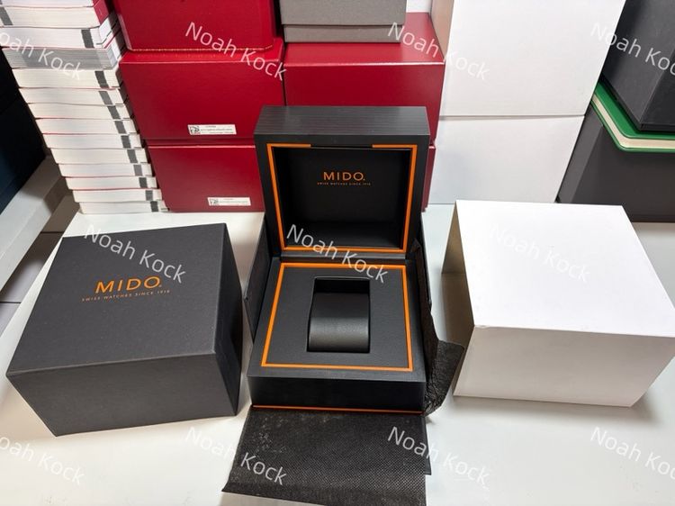 อื่นๆ กล่องนาฬิกาไม้ Mido แท้ ของใหม่ (เฉพาะกล่อง)Authentic Mido Wooden Watch Box - Brand New (Box Only)