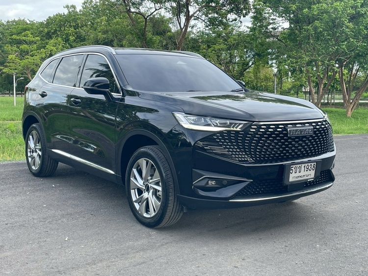 รถ GWM Haval H6 1.5 Hybrid Ultra สี ดำ
