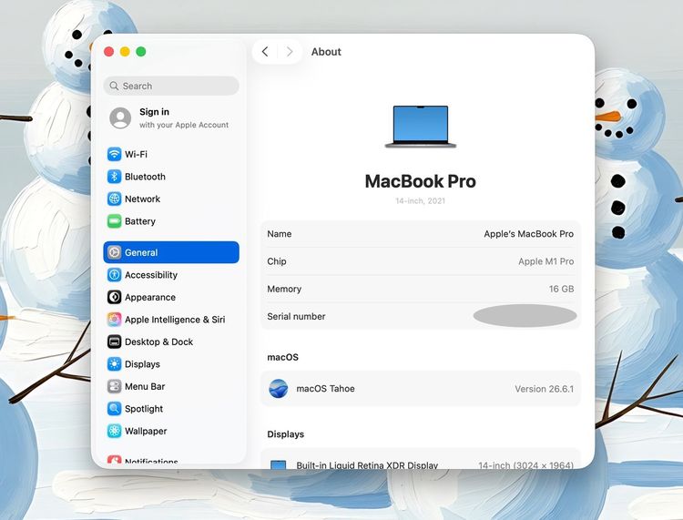 MacBook Pro 14-inch M1 Pro 2021 Ram16GB SSD512GB Space Gray  รูปที่ 12