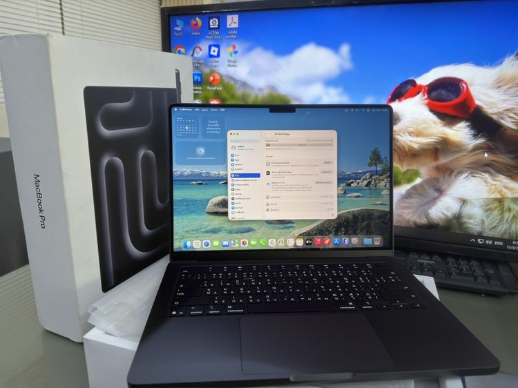 Macbook pro M5 14 นิ้ว แรม16 ssd 512 รอบชาร์จ 3 รอบ ประกันถึง กพ. 27 ครบกล่อง สภาพสวยใสไร้ที่ติค่ะ รูปที่ 18