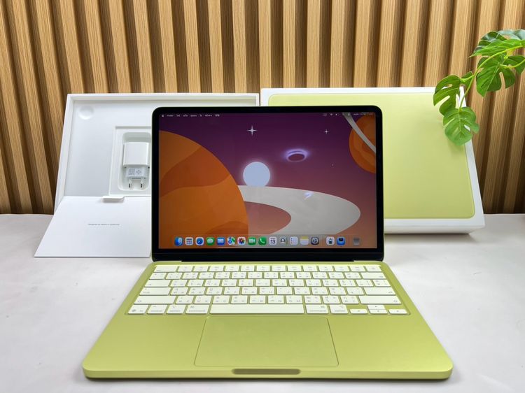 อื่นๆ แมค โอเอส 8 กิกะไบต์ อื่นๆ ใช่ MacBook Neo 13-inch A18 Pro 2026 Ram8GB SSD256GB Citrus Apple Care 21 March 2027
