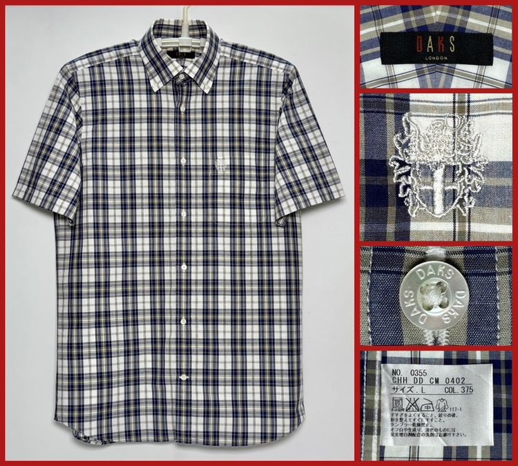 ⚠️รุ่นใหม่‼️เสื้อเชิ้ต DAKS ของแท้ แบบสวย